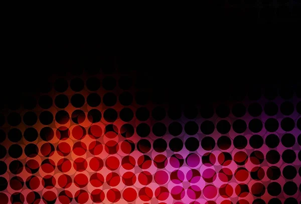 Σκούρο Μπλε Κόκκινο Διάνυσμα Φόντο Φυσαλίδες Glitter Αφηρημένη Εικόνα Θολή — Διανυσματικό Αρχείο
