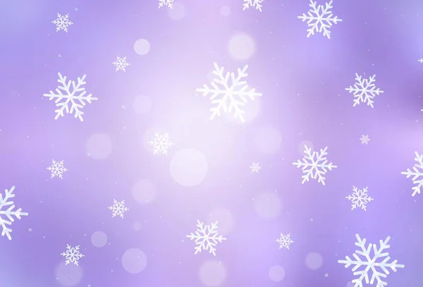 Светло Фиолетовый Вектор Искушает Плотоядном Стиле Современные Абстрактные Формы Рождественского — стоковый вектор