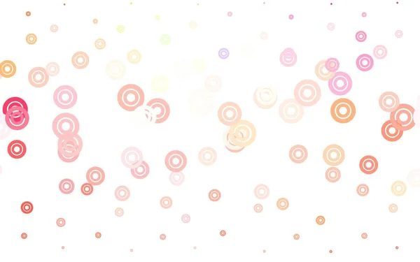 Texture Vectorielle Multicolore Claire Avec Disques Belle Illustration Colorée Avec — Image vectorielle