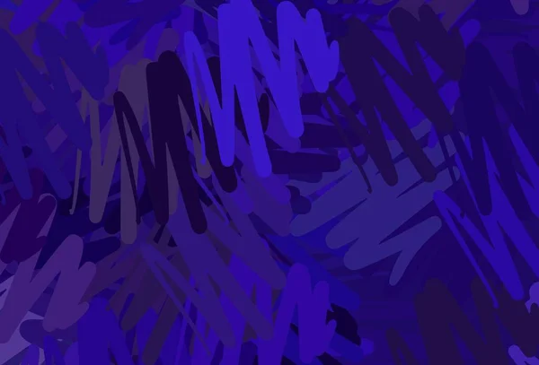 Plantilla Vectorial Dark Purple Con Palos Repetidos Ilustración Abstracta Brillante — Vector de stock