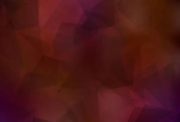 Modèle Vectoriel Rouge Foncé Avec Des Formes Poly Chaotiques Design — Image vectorielle