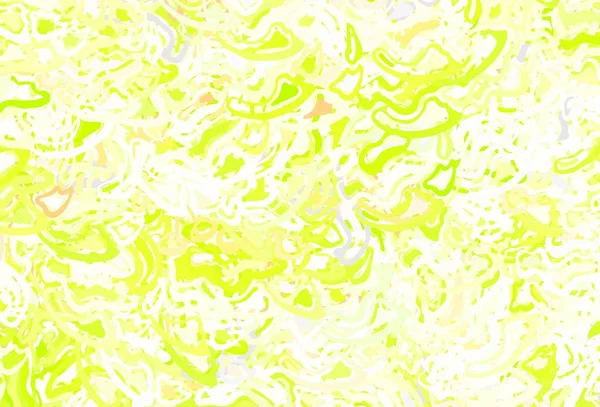 Verde Claro Fundo Vetor Vermelho Com Formas Abstratas Ilustração Colorida — Vetor de Stock