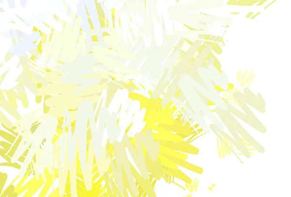 Легкий Жовтий Векторний Візерунок Гострими Лініями Блискуча Абстрактна Ілюстрація Барвистими — стоковий вектор