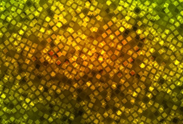 Σκούρο Πράσινο Κίτρινο Διανυσματικό Φόντο Πολυγωνικό Στυλ Διακοσμητικό Σχέδιο Αφηρημένο — Διανυσματικό Αρχείο