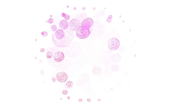 Розовый Свет Красный Вектор Элегантные Обои Розами Цветы Натуральном Стиле — стоковый вектор