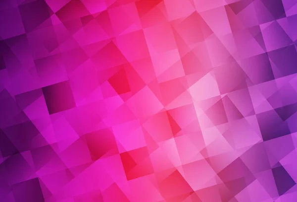 Светло Фиолетовый Розовый Векторный Фон Полигональном Стиле Современная Абстрактная Иллюстрация — стоковый вектор
