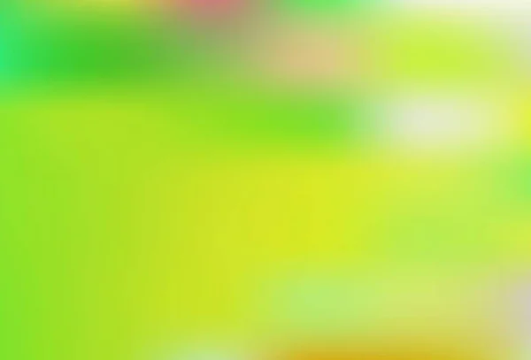 Ljusgrön Vektor Suddig Bakgrund Abstrakt Färgstark Illustration Med Lutning Suddig — Stock vektor