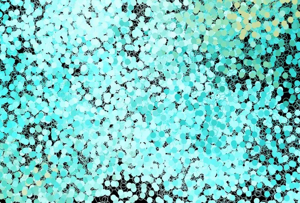 Daire şekilli koyu yeşil vektör düzeni. Parlak renkli soyut çemberlerin olduğu bir resim. Marka kitabınız için yeni şablon.