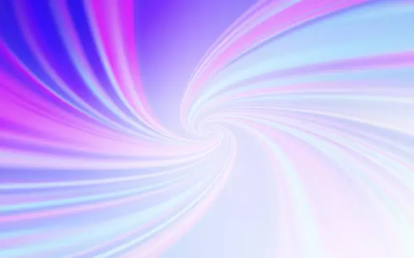 Светло Фиолетовый Векторный Фон Изогнутыми Линиями Красочный Геометрический Образец Градиентными — стоковый вектор