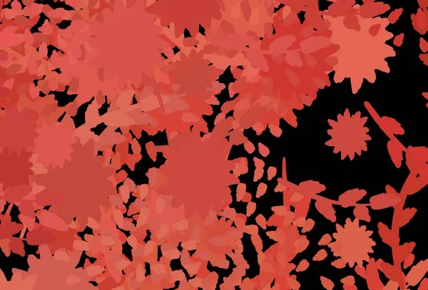 Темно Красный Вектор Обратного Хода Мемфисами Простая Красочная Иллюстрация Абстрактными — стоковый вектор
