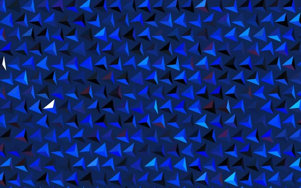 Σκούρο Μπλε Κίτρινο Διανυσματική Υφή Τριγωνικό Στυλ Όμορφη Απεικόνιση Τρίγωνα — Διανυσματικό Αρχείο