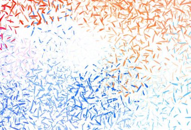 Düz çizgileri olan açık pembe vektör arkaplan. Keskin çizgili parlak renkli çizimler. Reklamınız, posteriniz, afişiniz için en iyi tasarım.