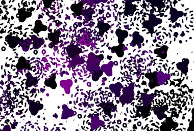 Memphis şekilli açık pembe vektör arkaplan. Soyut tarzda rengarenk gradyan şekilleri olan bir resim. Bir cep telefonu için arka plan.