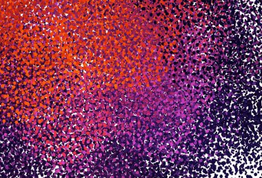 Koyu pembe, daire şekilli kırmızı vektör düzeni. Soyut arka planda bulanık kabarcıklar ve renkli gradyan. Marka kitabınız için yeni şablon.