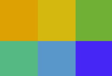 Renk spektrumlu ışık çok renkli vektör deseni. Spektral palet setiyle illüstrasyon. Akıllı tasarımcılar için renk şablonu.