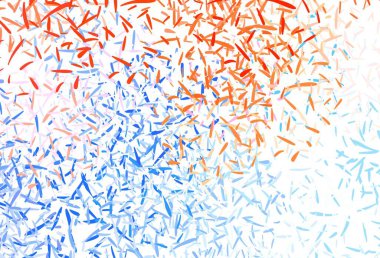 Açık pembe, keskin çizgileri olan yeşil vektör deseni. Çizgilerle modern geometrik soyut çizim. Reklamınız, posteriniz, afişiniz için en iyi tasarım.