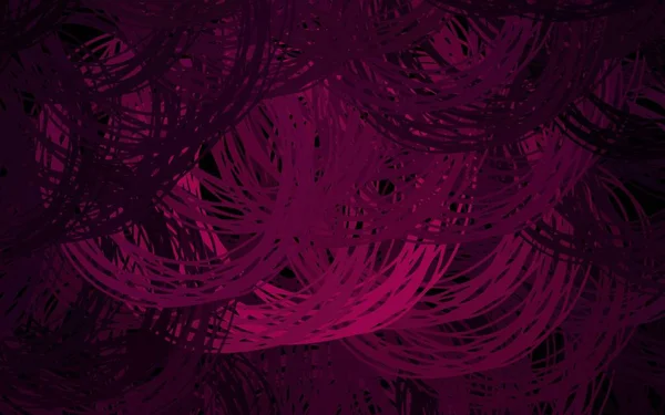 Mise Page Vectorielle Violet Foncé Avec Des Lignes Douces Une — Image vectorielle
