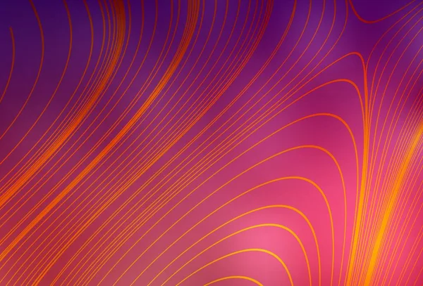 Dark Purple Pink Vector Glossy Abstract Layout Elegant Bright Illustration — Stock Vector