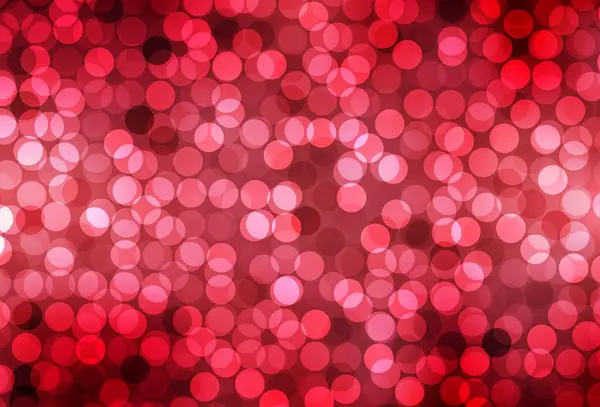 Свет Красного Вектора Точками Абстрактная Иллюстрация Цветными Пузырями Стиле Природы — стоковый вектор