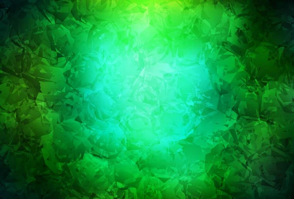 Tmavě Zelené Vektorové Abstraktní Pozadí Růžemi Květinami Doodle Ilustrace Květin — Stockový vektor