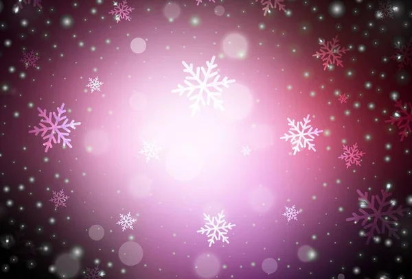 Fondo Vectorial Dark Pink Estilo Navideño Gradiente Abstracto Ilustración Con — Archivo Imágenes Vectoriales