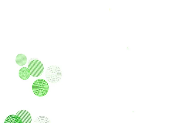 Світло Зелений Червоний Векторний Фон Крапками Ілюстрація Набором Яскравих Барвистих — стоковий вектор