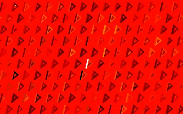 Ciemnoczerwony Wzór Wektora Wielokątnym Stylem Trójkąty Abstrakcyjnym Tle Kolorowym Gradientem — Wektor stockowy