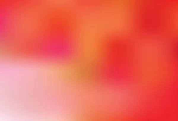 Світло Червоний Жовтий Векторний Барвистий Розмитий Фон Блискуча Абстрактна Ілюстрація — стоковий вектор