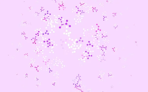 Світло Рожевий Синій Векторний Фон Формами Штучного Інтелекту Блискучі Барвисті — стоковий вектор