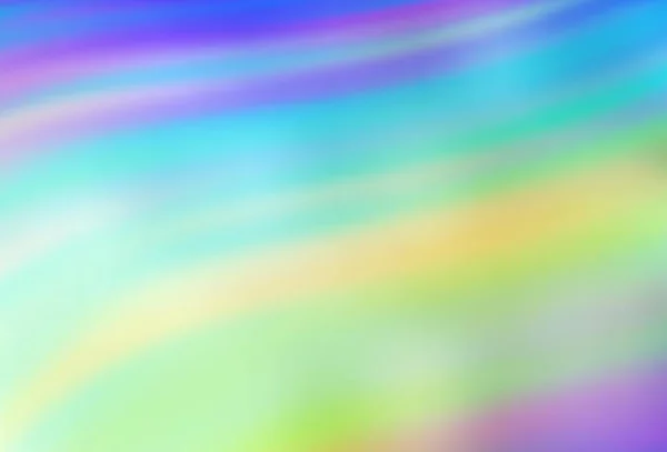 Light Multicolor Vektor Glänzend Abstraktes Layout Eine Elegante Helle Illustration — Stockvektor