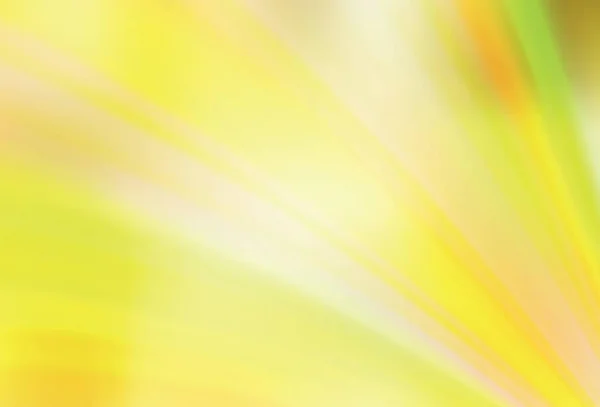 Cahaya Vektor Kuning Kabur Bersinar Abstrak Templat Ilustrasi Abstrak Berwarna - Stok Vektor