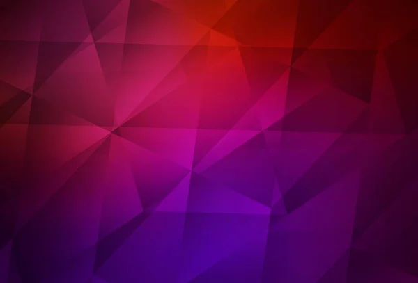 ダークピンク イエローベクトル多角形テンプレート グラデーションのエレガントな明るい多角形のイラスト ブランドブックの新しいテンプレート — ストックベクタ