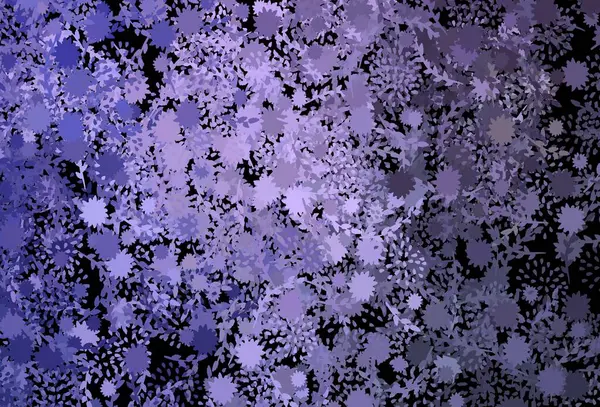Темно Фиолетовый Вектор Мемфисом Иллюстрация Красочными Градиентными Формами Абстрактном Стиле — стоковый вектор