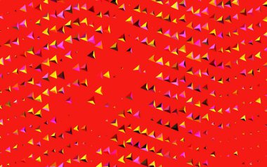 Karanlık çokrenkli vektör arkaplanı, çizgiler, üçgenler. Üçgenli soyut gradyan çizimi. Kartvizitiniz için modern tasarım.