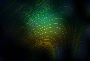 Koyu mavi, yeşil vektör parlak soyut arkaplan. Soyut renkli gradyan çizimi. Marka kitabınız için yeni biçim tasarımı.