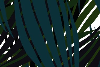 Koyu yeşil, soyut şekilli kırmızı vektör arkaplan. Soyut tarzda rengarenk gradyan şekilleri olan bir resim. Web siteniz için basit tasarım.