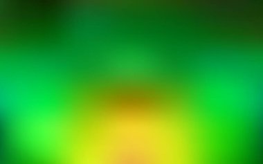 Açık yeşil, sarı vektör bulanık arkaplan. Soyut renkli gradyan çizimi. İşiniz için en iyi bulanık tasarım..