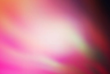 Açık Kırmızı, Sarı vektör soyut bulanık arkaplan. Parlak renkli bir illüstrasyon. Tasarımlar için arka plan.