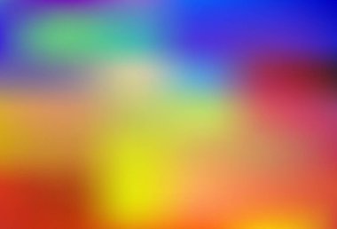 Açık mavi, sarı vektör bulanık parlak soyut doku. Renkli soyut çizimler ve gradyan. İşiniz için yeni tasarım.