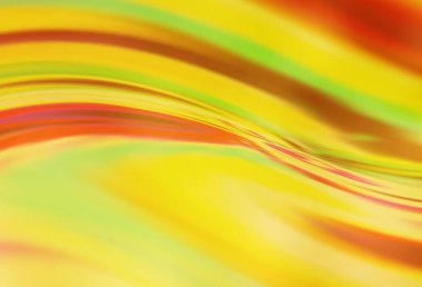 Açık Turuncu vektör soyut parlak arkaplanı bulanıklaştırdı. Gradyan ile modern soyut çizim. Marka kitabınız için yeni biçim tasarımı.