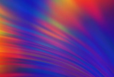 Koyu mavi, kırmızı vektör parlak soyut düzen. Gradyan ile modern soyut çizim. Tasarımının yeni yolu.