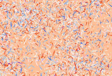 Açık Pembe, düz çizgileri olan kırmızı vektör düzeni. Bulanık arkaplanda gradyanı olan çizgiler. İş ilanınız için akıllı tasarım.