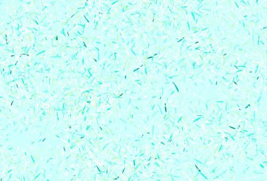 Açık mavi, parlak çizgili yeşil vektör arkaplan. Bulanık arkaplanda gradyanı olan çizgiler. Reklamlar, posterler, afişler için desen.