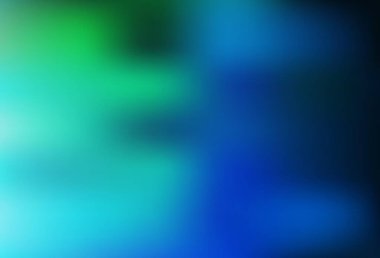 Açık mavi, yeşil vektör soyut parlak şablonu bulanıklaştırdı. Yaratıcı illüstrasyon, yarım tonlu ve eğimli. İşiniz için yepyeni bir tasarım..