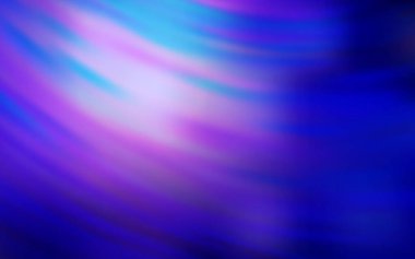 Eğri çizgileri olan açık mor vektör dokusu. Soyut ve gradyan biçiminde geometrik çizim. Cep telefonu ekranları için şablon.