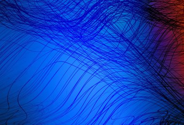 Açık mavi, kırmızı vektör renkli bulanık arkaplan. Renkli soyut çizimler ve gradyan. Tasarımlar için arka plan.