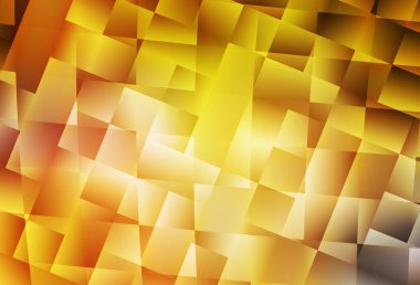 Koyu sarı vektör dokusu dikdörtgen biçiminde. Renkli dikdörtgenleri olan bir resim. Reklamınız, posteriniz, afişiniz için en iyi tasarım.