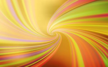 Açık Turuncu vektör arkaplanı ve wry çizgileri. Alnında çizgiler olan soyut bir çizim. İşiniz için en renkli tasarım..