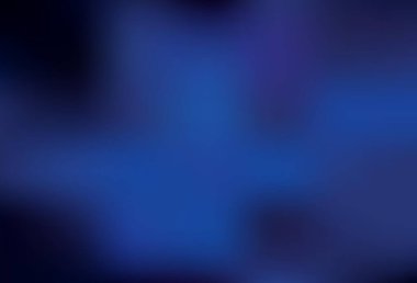 Koyu mavi vektör bulanık ve renkli desen. Yaratıcı illüstrasyon, yarım tonlu ve eğimli. Marka kitabı için zarif bir arkaplan.