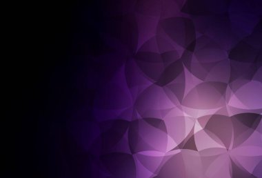 Koyu mor vektör soyut çokgen desen. Origami tarzında gradyan ile geometrik çizim. İş tasarımınız için yepyeni bir tarz.